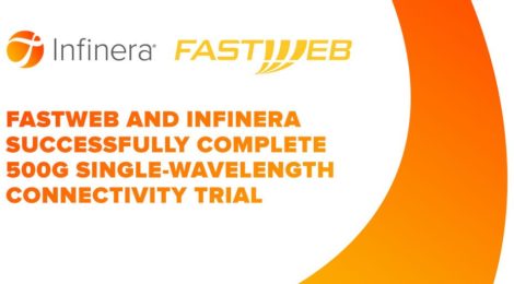 Fastweb e Infinera test a 500 Gbps