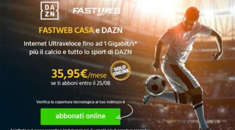 Fastweb e DAZN partnership per lo sport