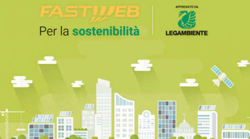Fastweb campagna Mosaico Verde