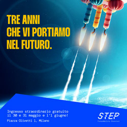 Terzo compleanno di STEP FuturAbility District weekend porte aperte
